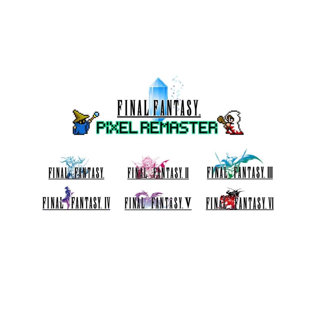 Final Fantasy I-VI Pixel Remaster Collection