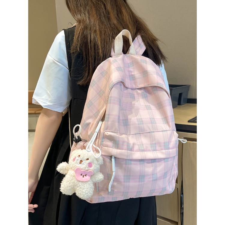 Móc khoá, móc cài balo hình gấu đeo túi OUYOUVN