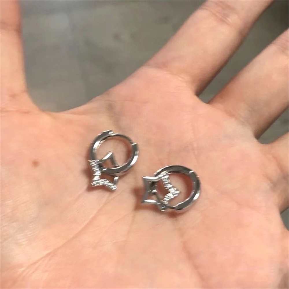 Bông tai thời trang Bông tai trang trí ngôi sao đơn giản Bông tai sang trọng Bông tai ngôi sao đáng yêu Bông tai thời trang độc đáo Trang sức thời trang nữ Bông tai bạc Newfashion