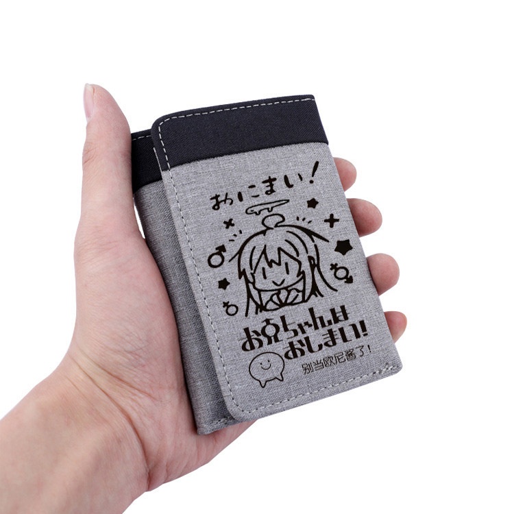 ONIMAI - I'm Now Your Sister! Two-Dimensional Peripheral Folding Wallet Ogiyama Shinsei Card Case Anime Japanese Card Case Short