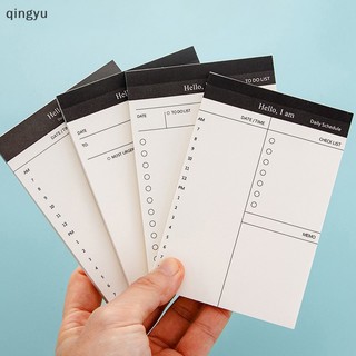 New daily weekly planner chương trình nghị sự sổ tay ghi nhớ cần làm danh sách mục tiêu lịch trình thói quen ghi nhớ văn phòng phẩm đồ dùng học tập tốt