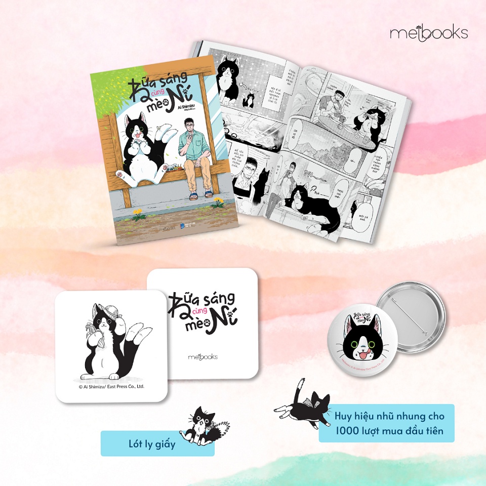 Sách - Bữa Sáng Cùng Mèo Ní