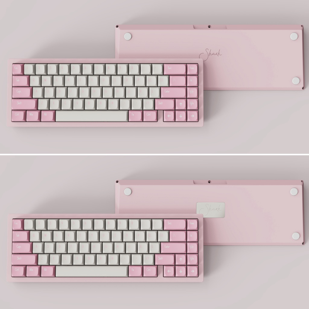Bàn phím cơ Shark67 nhôm CNC kết nối không dây cao cấp