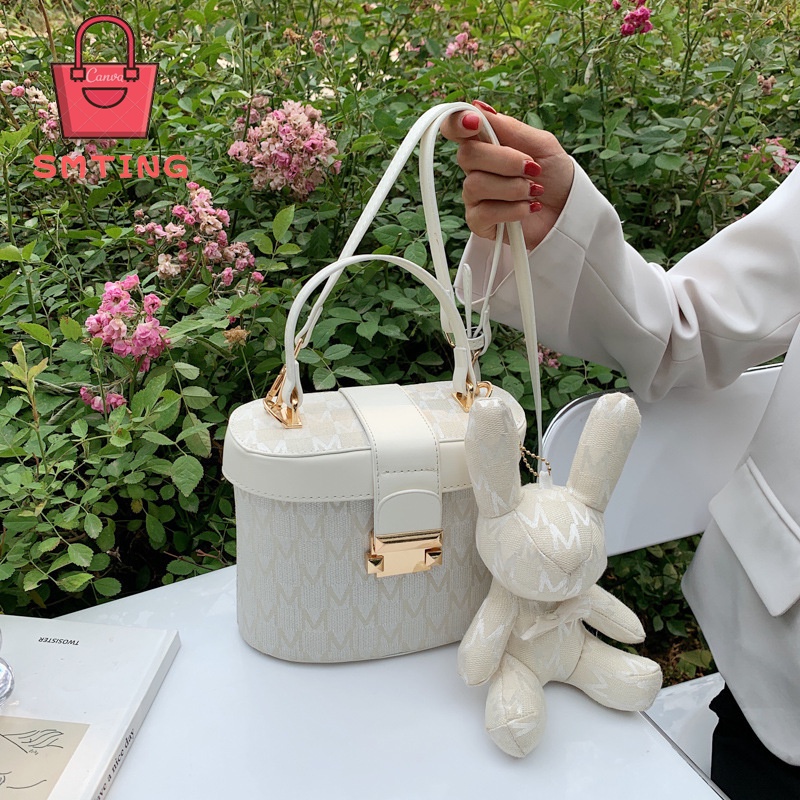 SMTING  Túi đeo chéo Túi Vải nữ 2023 NEW  Đẹp Comfortable Độc đáo Thanh lịch L91TS85 37Z230911