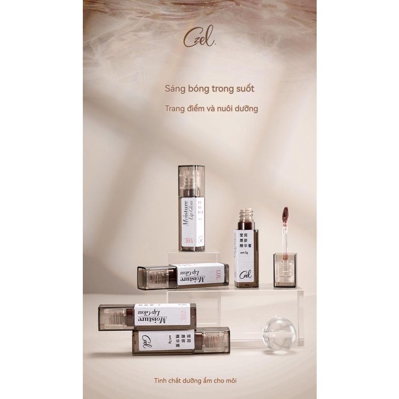 Czel Tinh chất môi Son mật Miệng môi đỏ men chính hãng Thủy quang gương môi men