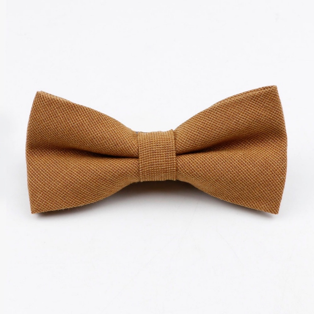 Nơ Bướm Cotton Màu Trơn Dễ Thương Thời Trang Cho Bé