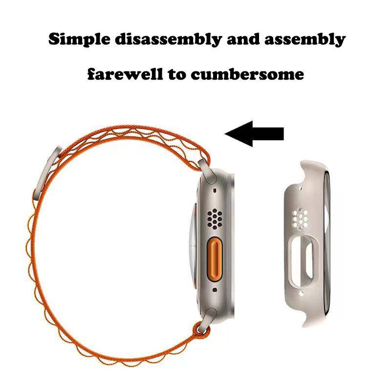 Ốp Lưng KíNh CườNg LựC BảO Vệ MàN HìNh Cho ĐồNg Hồ Apple iwatch Ultra 49mm