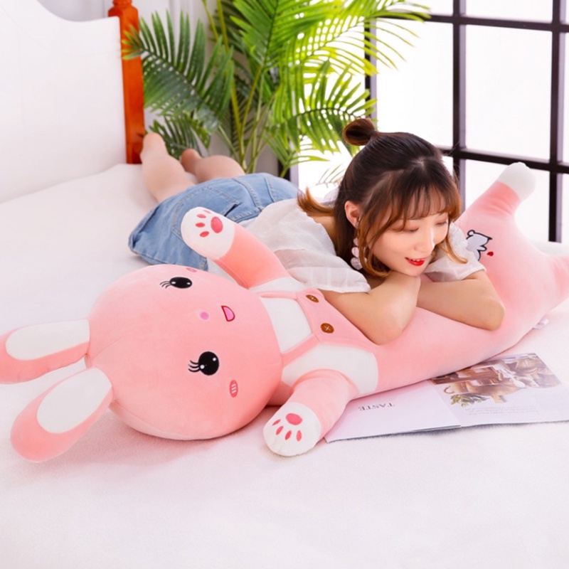Thỏ Nhồi Bông Dáng Dài Thiết Kế Hoạt Hình Dễ Thương