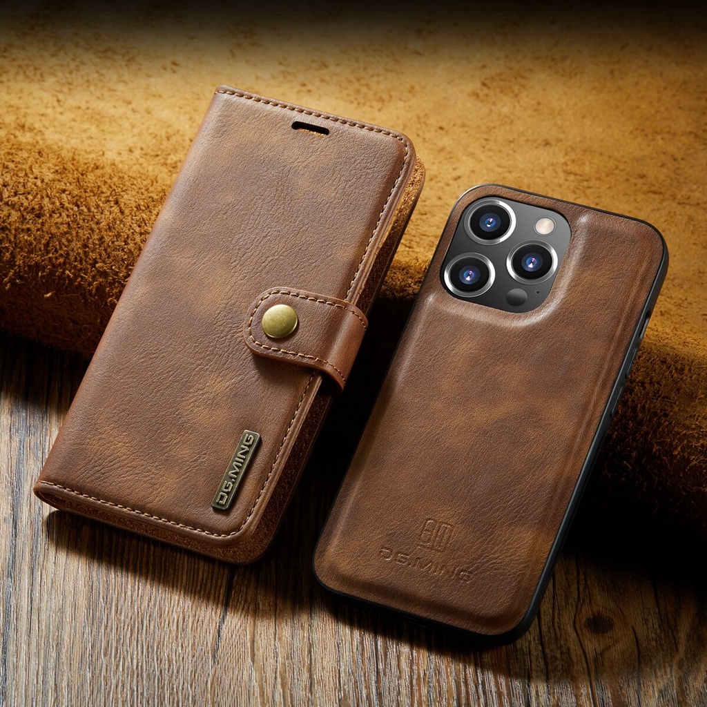 Ốp Điện Thoại Da Gập Nam Châm 2 Trong 1 Dành Cho iPhone 14 Plus 13 12 Pro Max