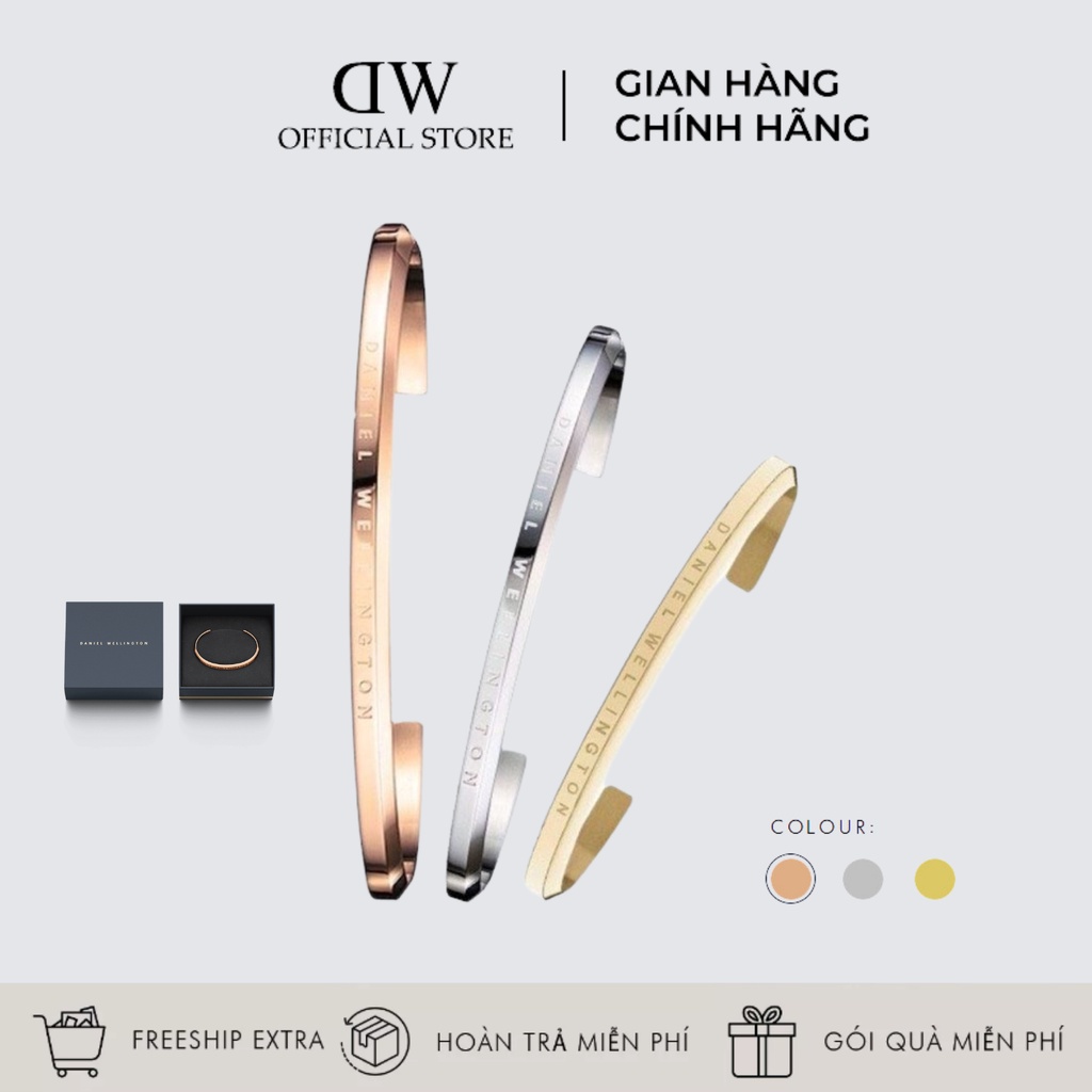Vòng Tay Daniel Welington Classic Cuff V1 DW Chính Hãng - Daniel Store Official .