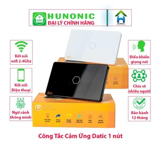 Công Tắc Cảm Ứng thông minh Datic 1 nút