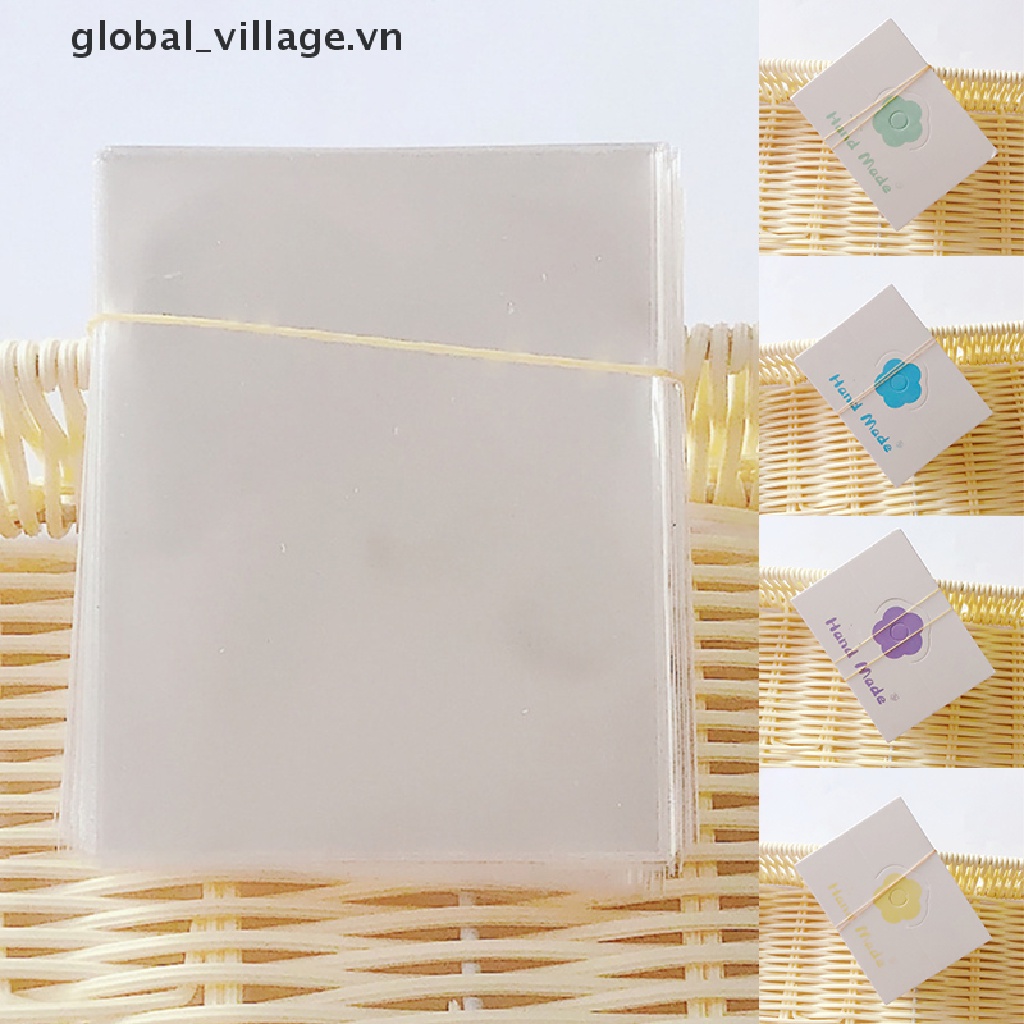 50 Hộp Giấy Đựng Trang Sức Hình Hoa Nhiều Màu Sắc Dùng Gói Quà Trang Sức / Dây Chuyền / Vòng Tay