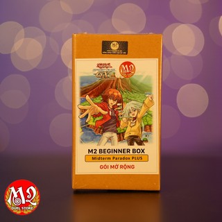 Hộp thẻ bài yugioh m2 beginner box: gói mở rộng midterm paradox - speed duel - chính hãng m2 duel store