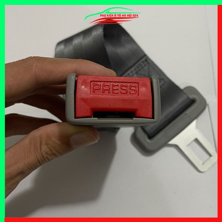 Chốt cắm dây an toàn ô tô 30cm màu đen, xám, be tùy chọn bản rộng 5cm