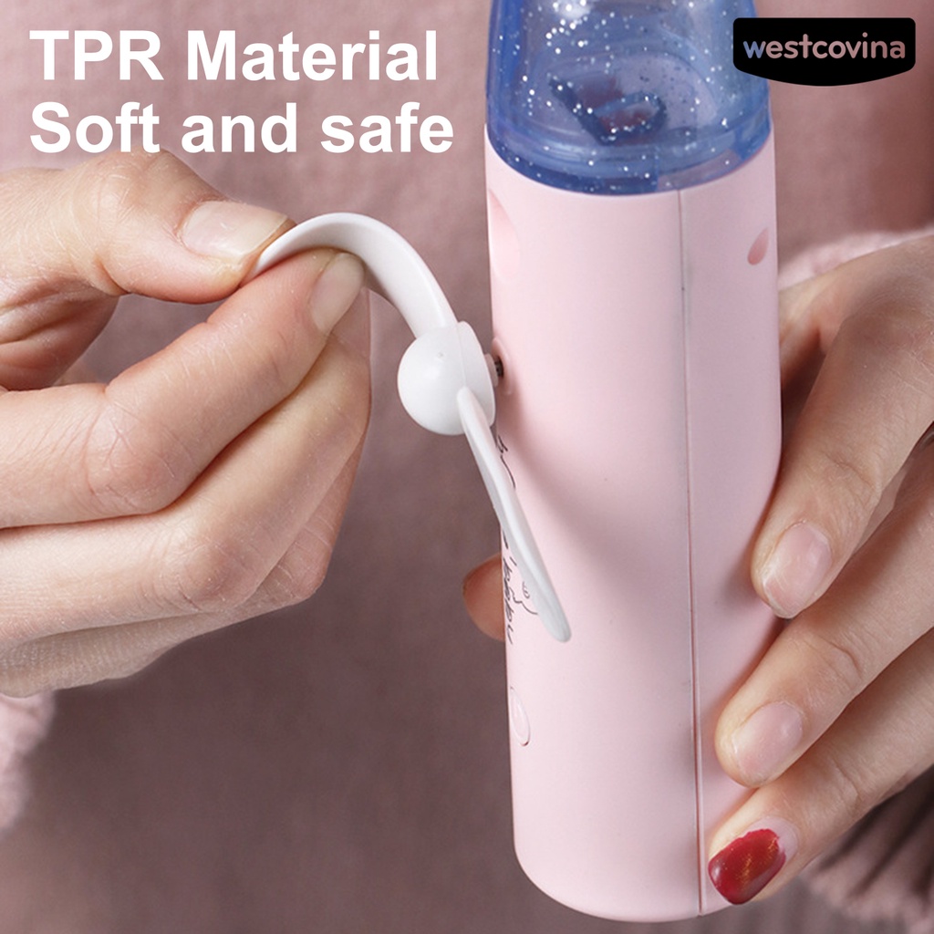 Phấn Phủ Dạng Nén Chất Lượng Cao♋Quạt Làm Mát Cầm Tay 2 Trong 1 30ML Bằng Nhựa Hiệu Suất Cao Có Thể Sạc Lại Bằng
