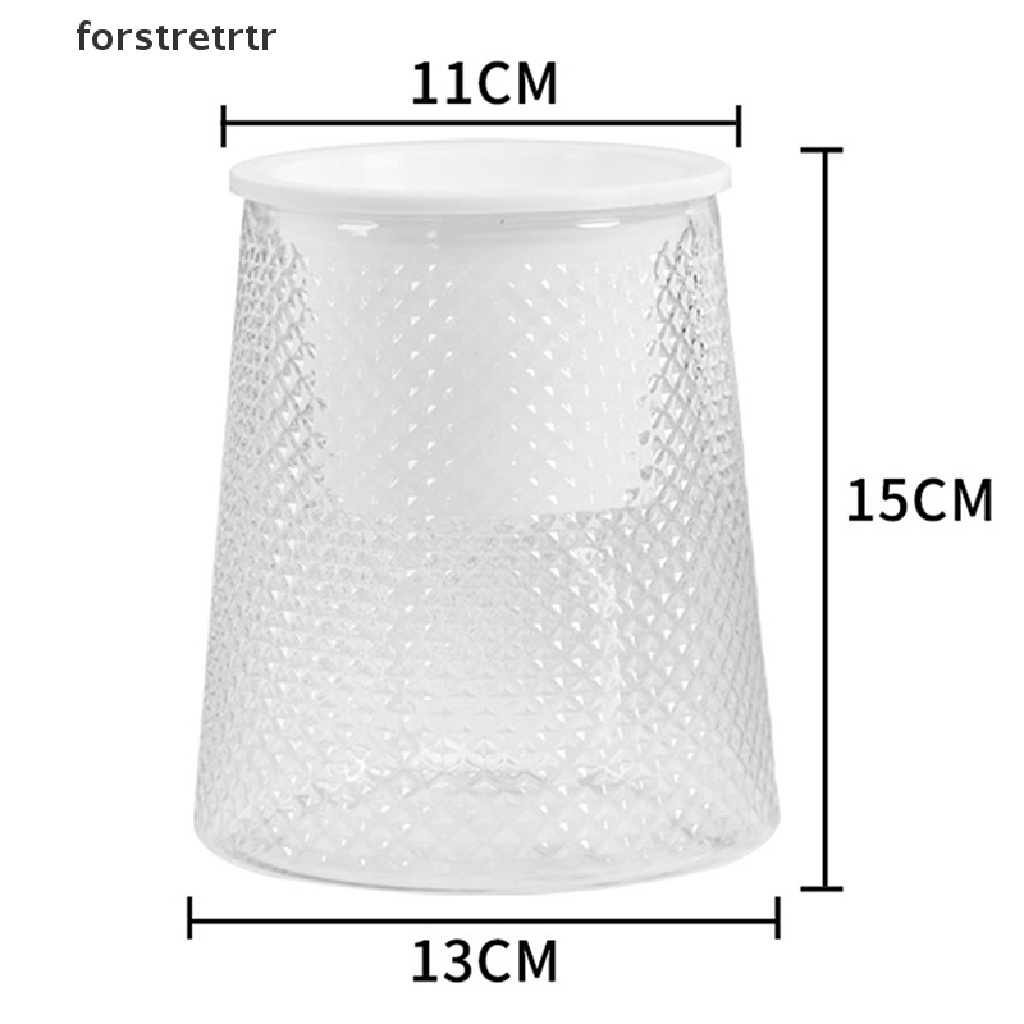 1 Chậu Cây Tự Tưới Nước Hình Tròn Mini Bằng Nhựa