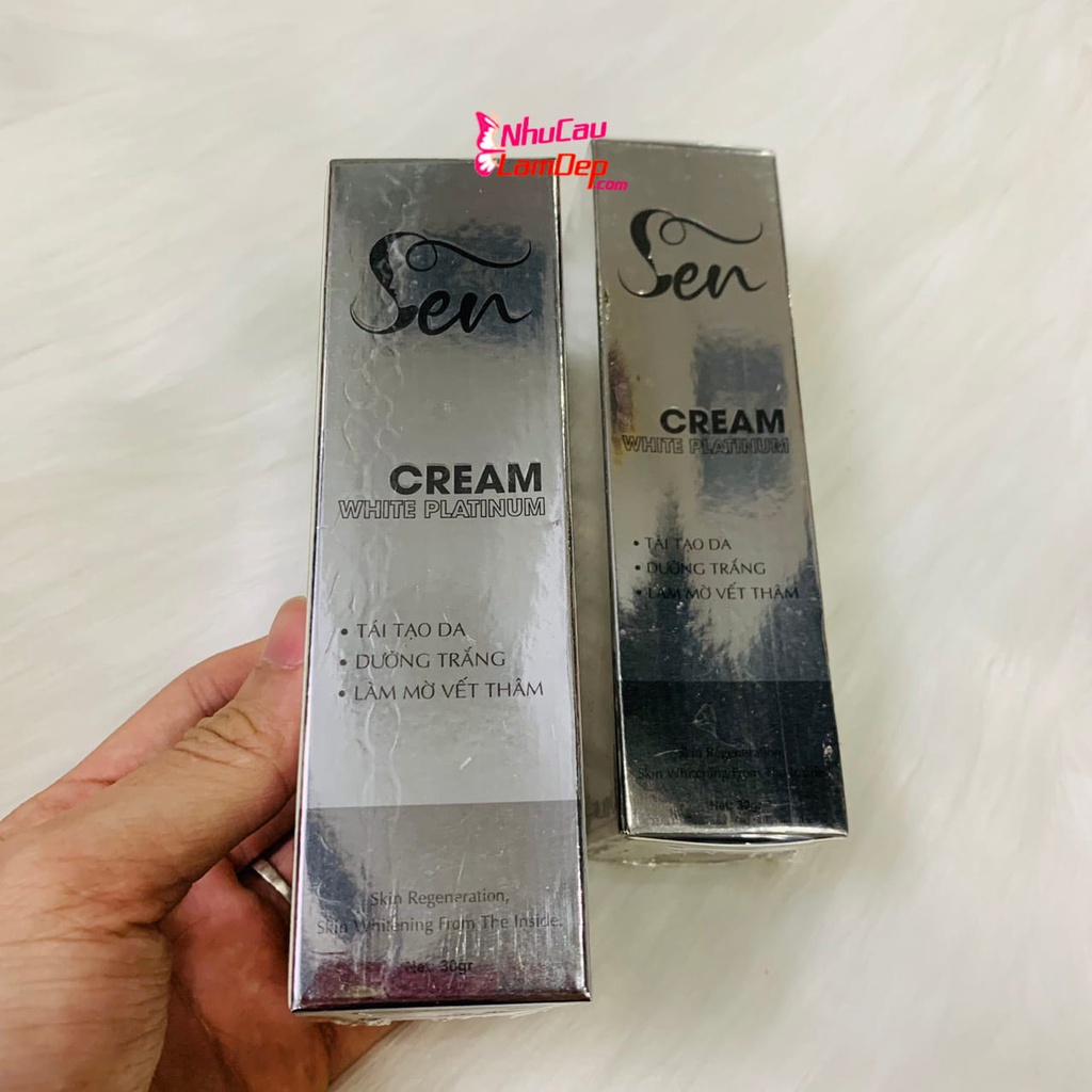 Kem Face Sen Dưỡng Trắng Da Căng Mịn - Sen Face Cream Whitening Mỹ Phẩm Sen