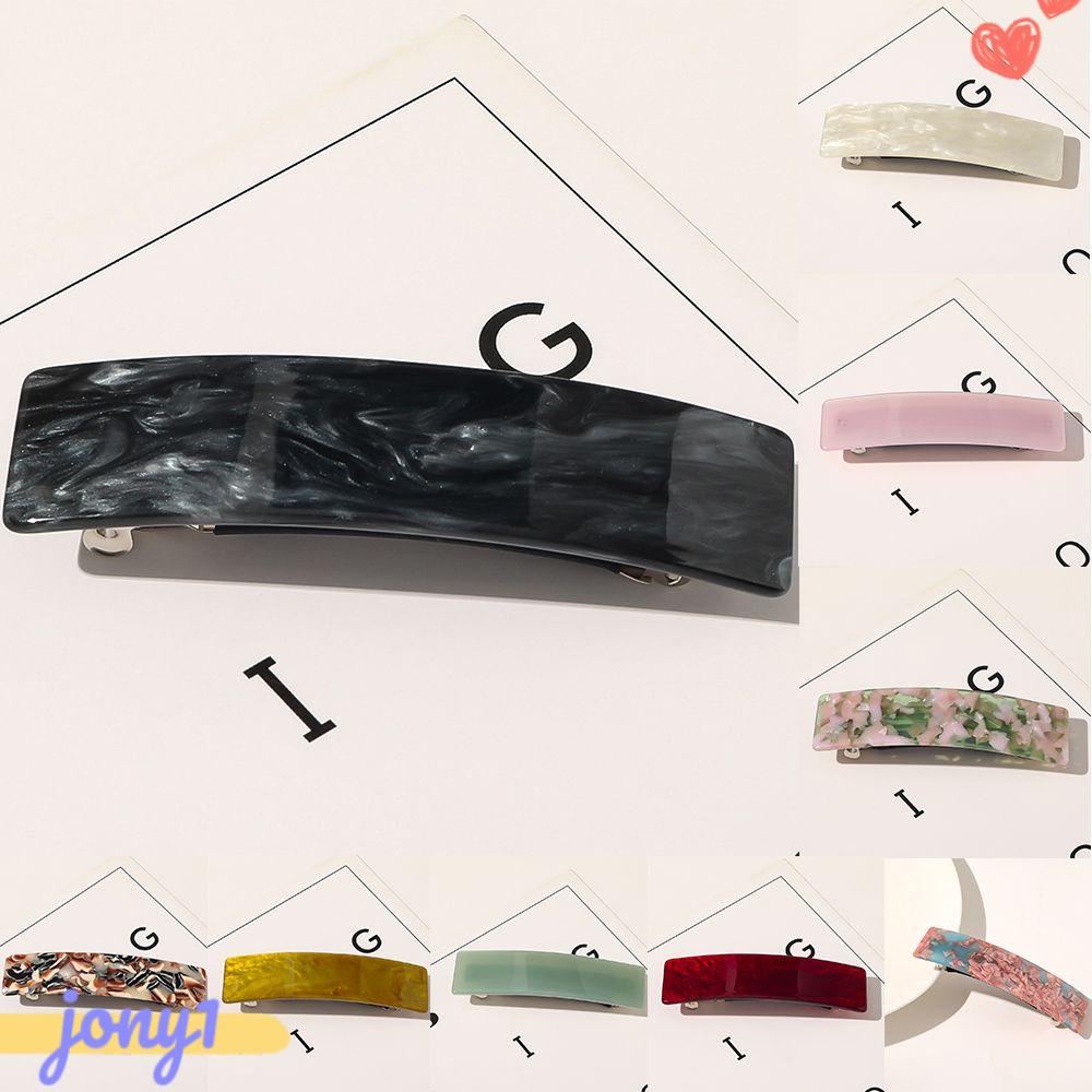 Kẹp Tóc Hình Vuông Đính Đá Sang Trọng