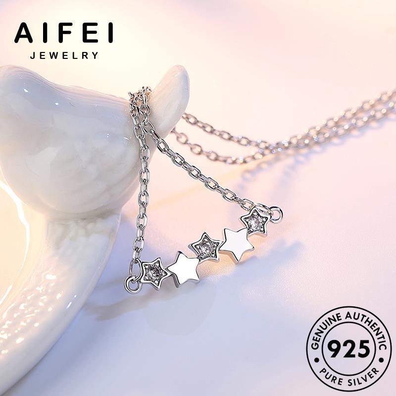 AIFEI JEWELRY năm thời 925 nữ sức vòng quốc thời cổ thật bạc nguyên trang hàn kiện sao chuyền cánh dây trang phụ bản ngôi N6