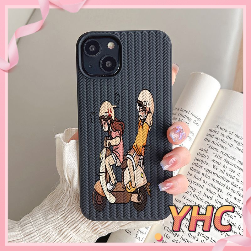 ốp lưng iphone Đôi nam nữ dễ thương chạy như bay, xà phòng, vỏ mềm silicon Cho Iphone 6 / 6S / 6splus / se / 7 / 7plus / 8 / 8plus / X / xs / xsmax / 11 / 12 / 13 / 14 / Plus / pro / pro max-609