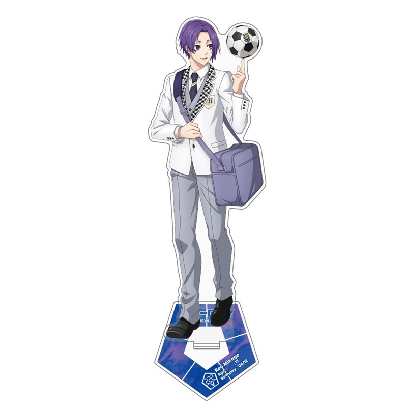 Mô Hình Nhân Vật Chigiri Hyoma Nagi Seishiro Bachira Meguru Đứng Bằng Acrylic