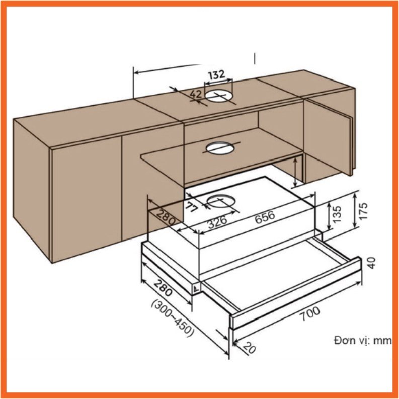 Hút mùi âm tủ Canzy CZ 70002G (Đen) /7002SYP (Inox) Âm tủ 70cm, công suất hút cao, nhỏ gọn, bảo hành 2 năm | BigBuy360 - bigbuy360.vn