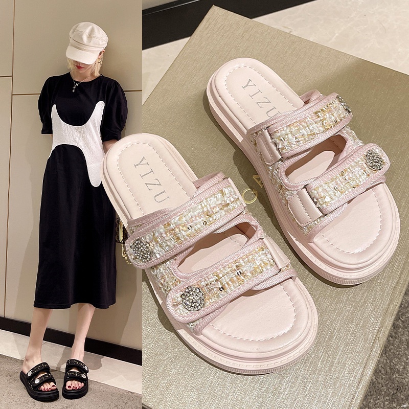 Sandal Thể Thao Quai Dán Đế Dày Thời Trang Dành Cho Nữ-AA1190