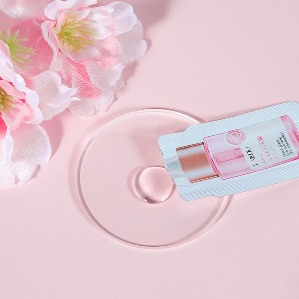 Serum LAIKOU Hoa Anh Đào Làm Trắng Chăm Sóc Da Mặt Và Làm Sáng Da
