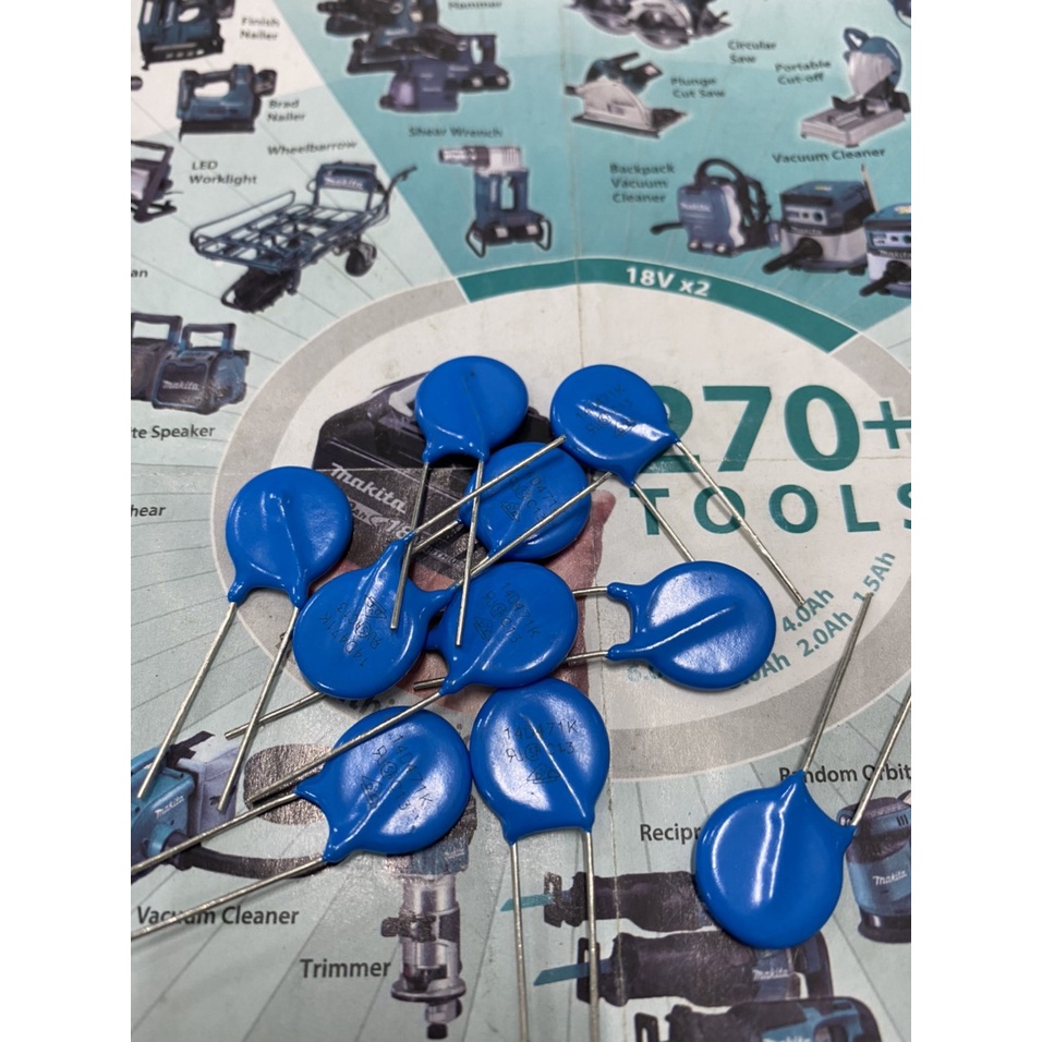 ( 5 cái) Tụ chống sét varistor 14d471k 470V.