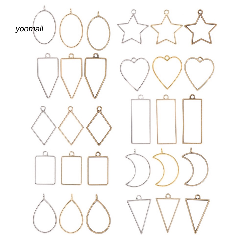 Set 30 Khuôn Hợp Kim Làm Trang Sức