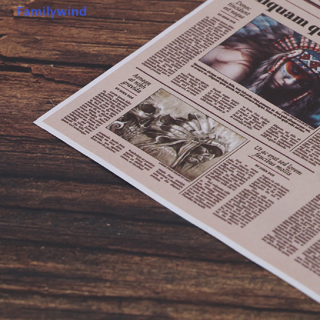 Set 8 Mô Hình Tờ Báo Tỉ Lệ 1: 12 Dùng Để Trang Trí Nhà Búp Bê