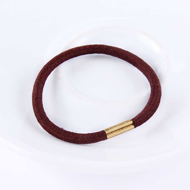 1 Dây Cột Tóc Cao Su Co Giãn In Hình Kuromi Melody Dễ Thương Cho Bé