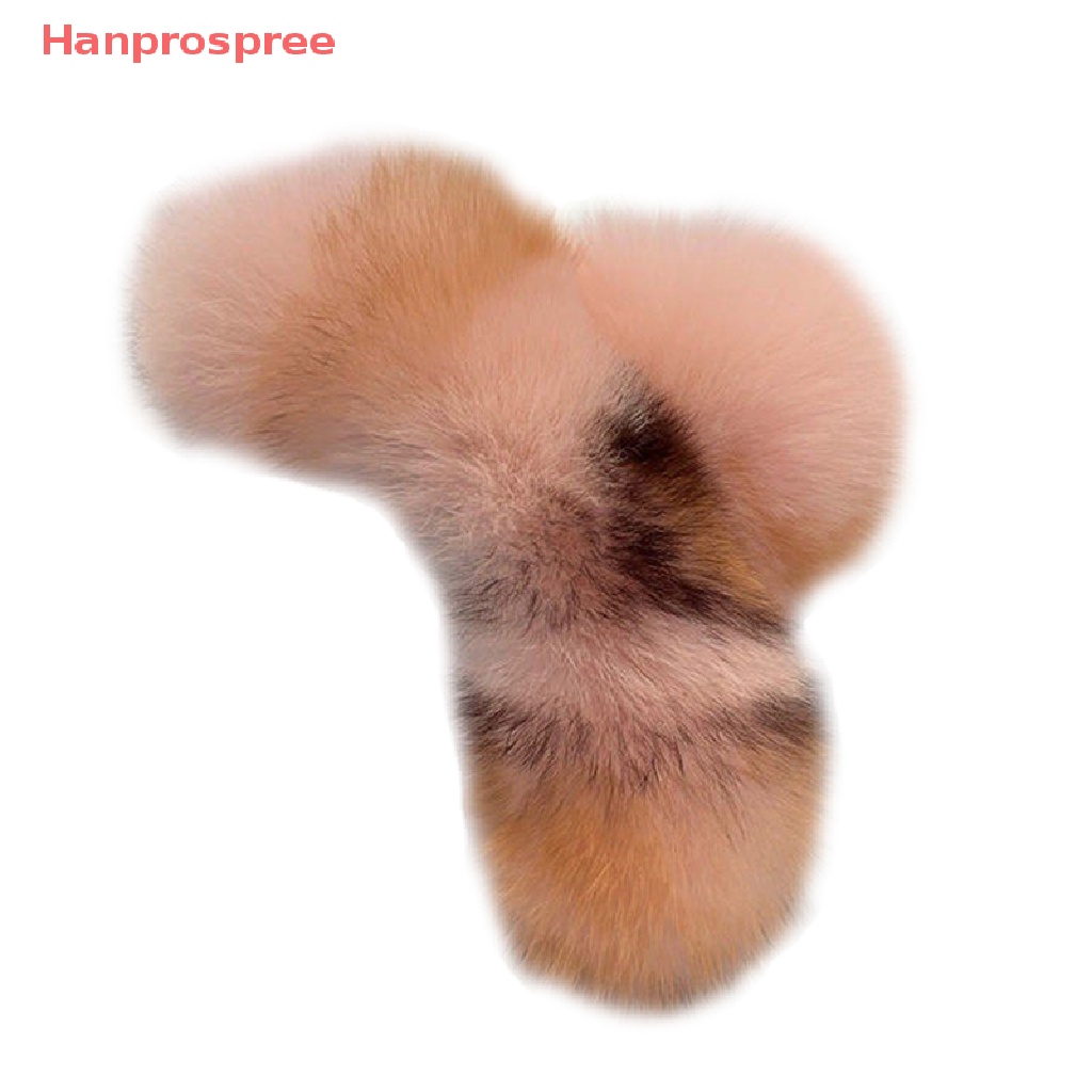 Hanprospree > Kẹp Tóc Càng Cua Cỡ Lớn Đính Lông Thỏ Cho Nữ