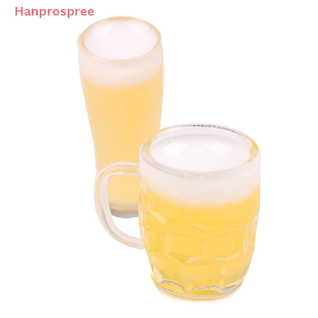 Set 2 Ly Bia Mini Trang Trí Nhà Búp Bê Tỉ Lệ 1: 12