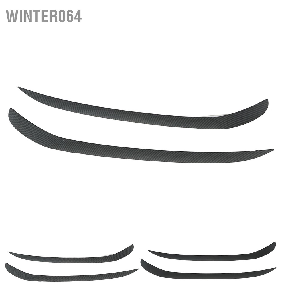 Winter064 2 Chiếc Đèn Pha Lông Mày Trước Trái Phải Ánh Sáng Mí Mắt Viền Bao Da Thay Thế Cho Commodore Sedan Toa Xe Ute