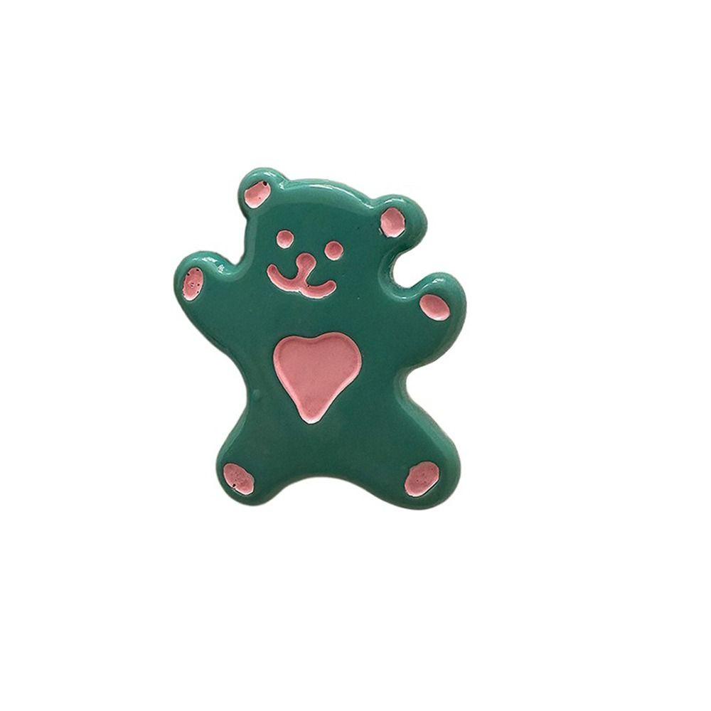 DYRUIDOJ Dây Cột Tóc Đuôi Ngựa Hình Trái Tim / Hoạt Hình Axit Acetic Dễ Thương Thời Trang Cho Nữ