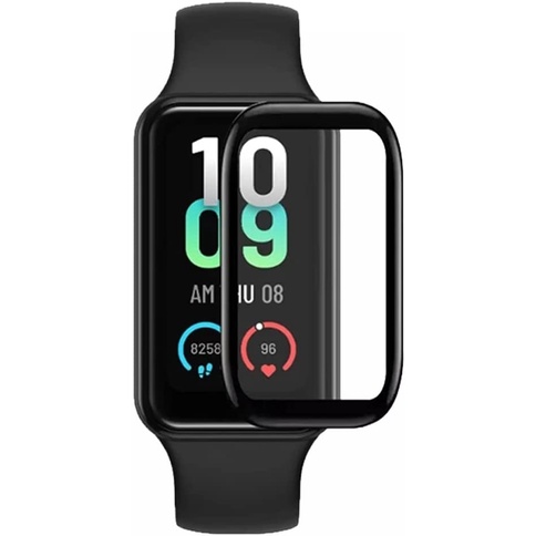 1 Kính Cường Lực Cong 3D Bảo Vệ Màn Hình Đồng Hồ Thông Minh Huami Amazfit Band 7