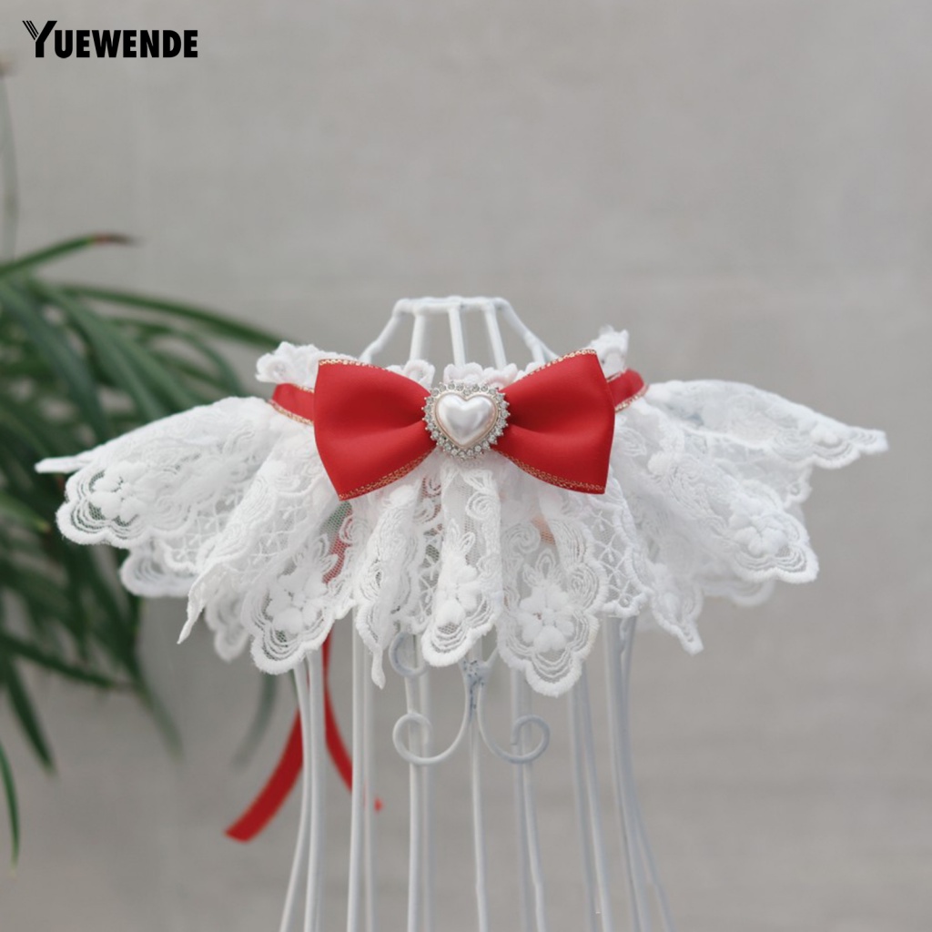 Yue.z Khăn Choàng Cổ Trang Trí Chụp Ảnh Cho Thú Cưng Chihuahua Yorkie