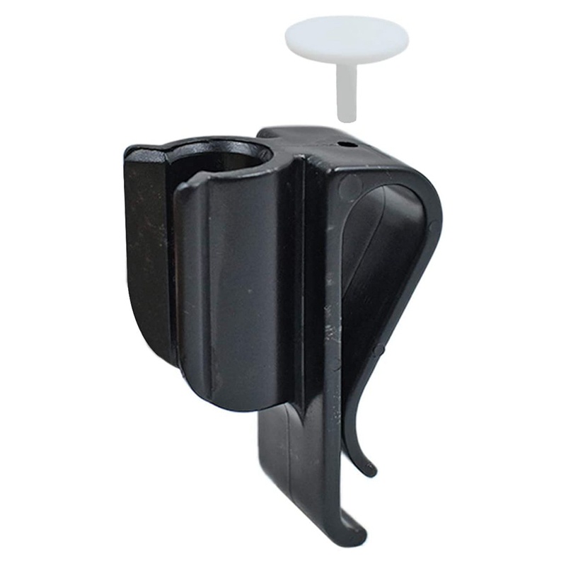 Bộ 10 Kẹp Giữ Gậy Đánh Golf Bằng Nhựa Màu Đen Siêu Bền Tiện Dụng