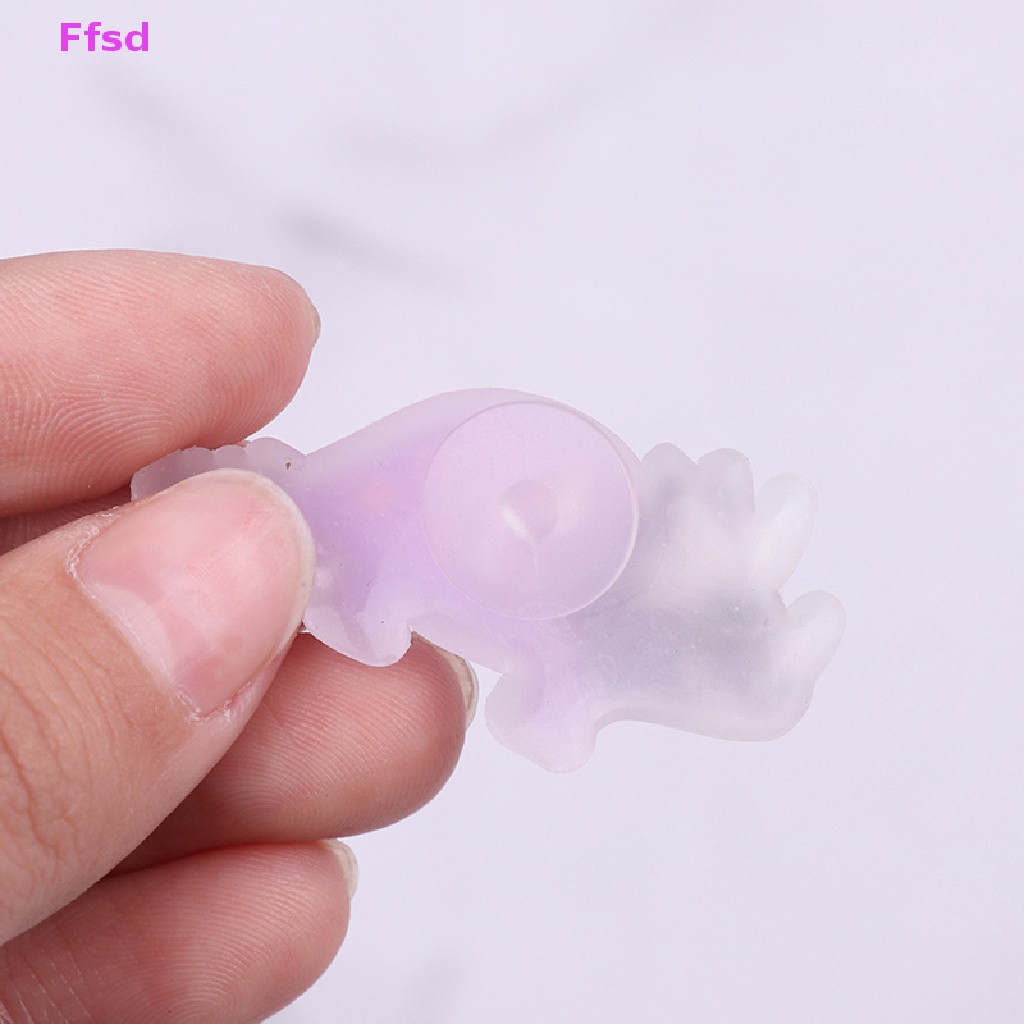 {Ffsd} 1 Khóa Dây Giày Hình Khủng Long Hoạt Hình Dạ Quang Dễ Thương Trang Trí Giày * Bán Chạy