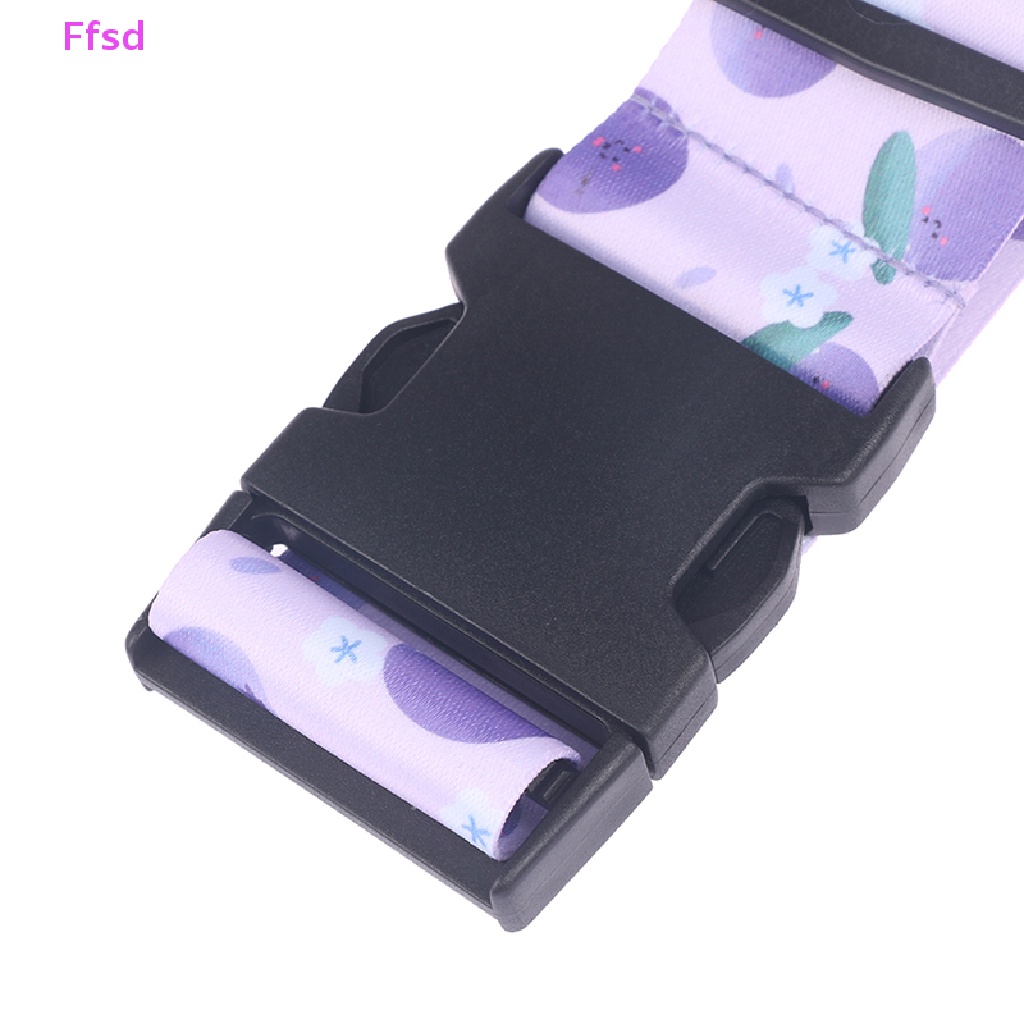 Dây Đai Hành Lý Du Lịch Dày Không Phai Màu Có Thể Điều Chỉnh