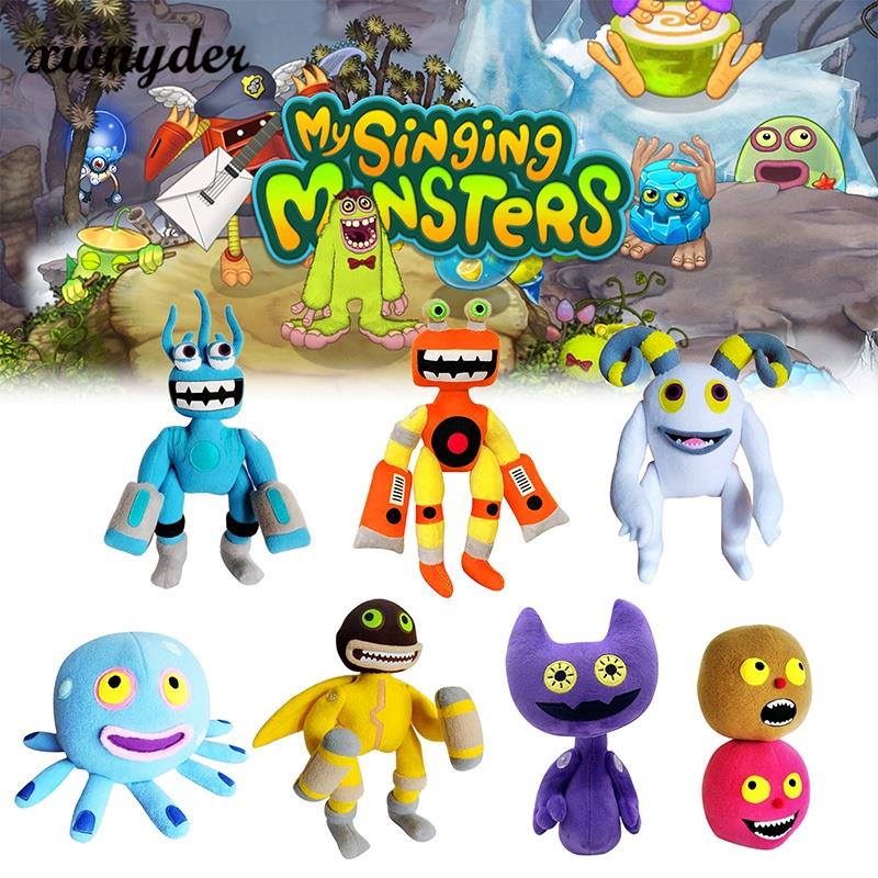 Bộ 7 Thú Nhồi Bông Hoạt Hình My Sing Monsters Roblox