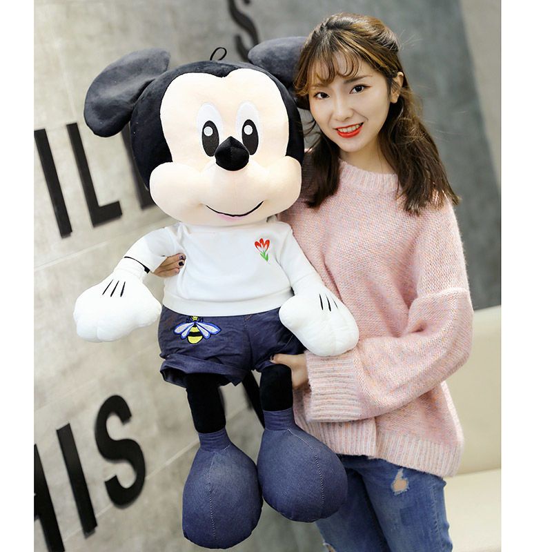 Thú Nhồi Bông Hình Chuột Mickey Minnie Xinh Xắn