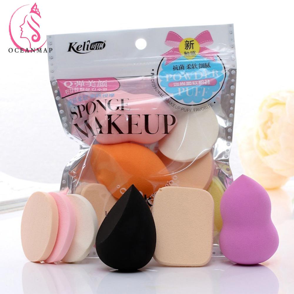 [Hàng mới về] 6 mút xốp trang điểm che khuyết điểm nhiều màu sắc dành cho phái nữ