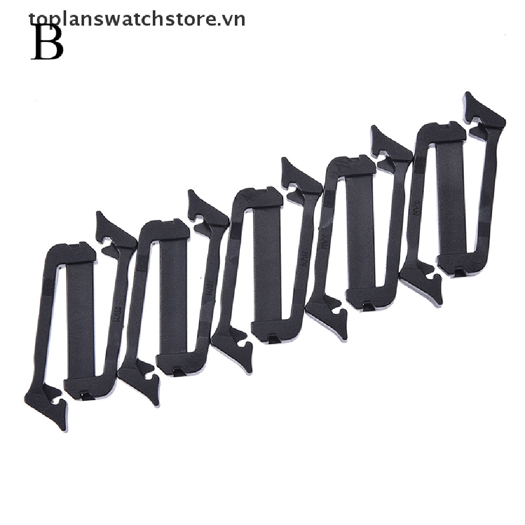 Toplanswatchstore Set 5 Khóa Dây Đai Ba Lô Điều Chỉnh Linh Hoạt