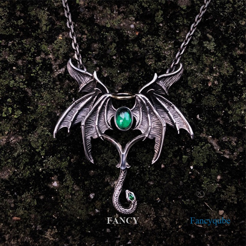 Vòng cổ Hợp Kim Hình Dơi Đính Đá Độc Đáo