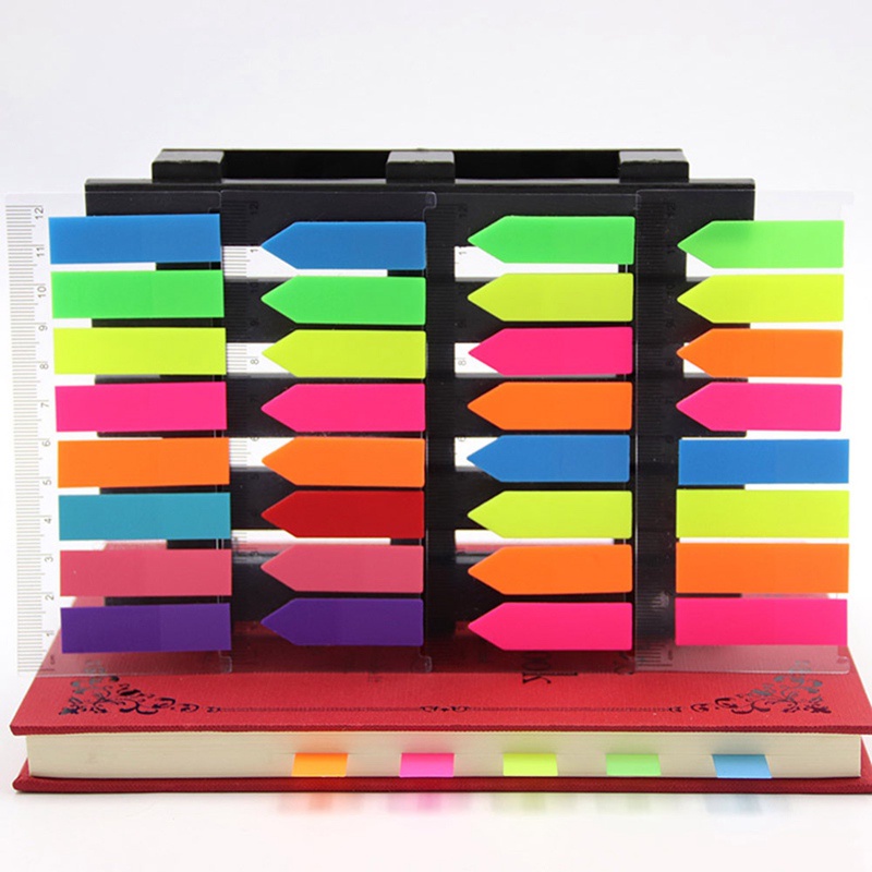 Set 3 160 Miếng Dán Ghi Chú Hình Mũi Tên Có Thể Xóa Được