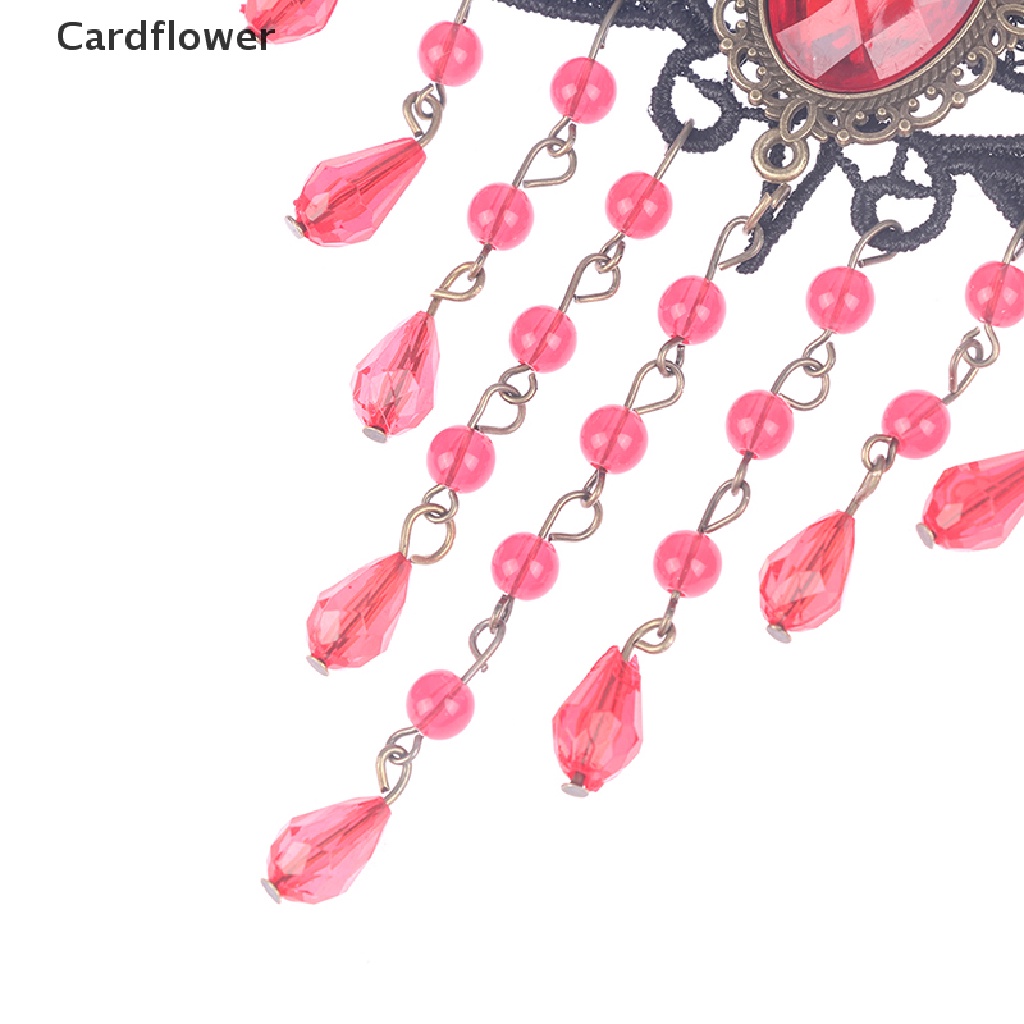 Vòng Cổ Choker Ren Phong Cách Gothic Quyến Rũ Cho Nữ