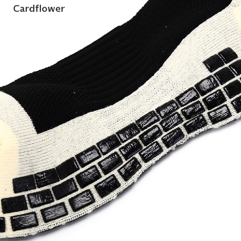 < Cardflower > Vớ Thể Thao Đá Bóng Cotton Chống Trượt Cho Nam Giảm Giá