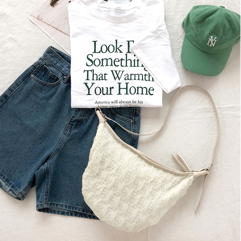 Túi Xách Kẹp Nách / Đeo Vai Thời Trang Nhỏ Gọn Dễ Phối Đồ Cho Nữ